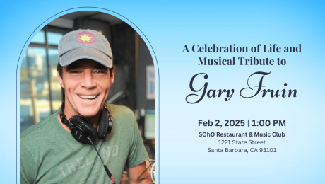 A Celebration of Life and Musical Tribute to Gary Fruin