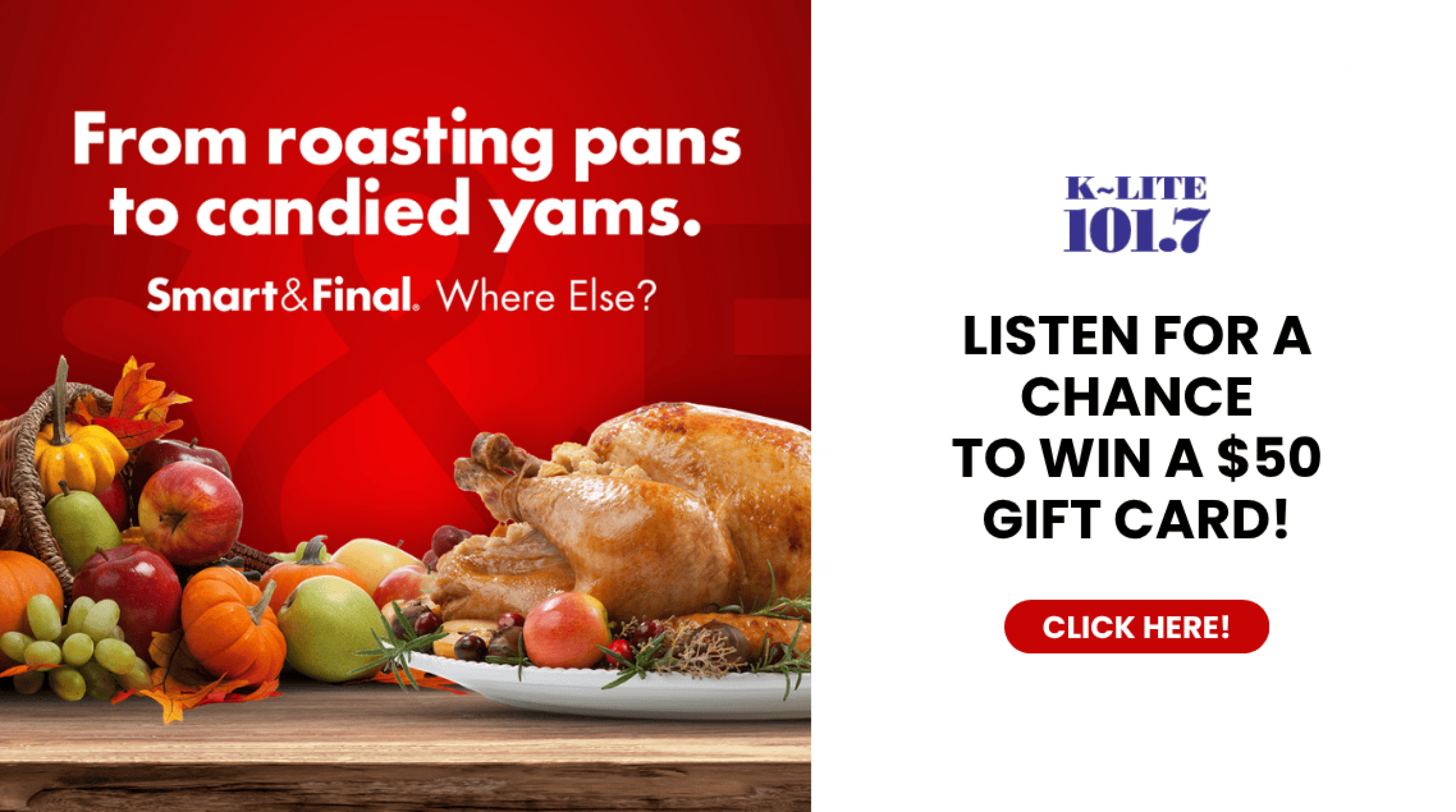 Promo Thanksgiving SF KSBL