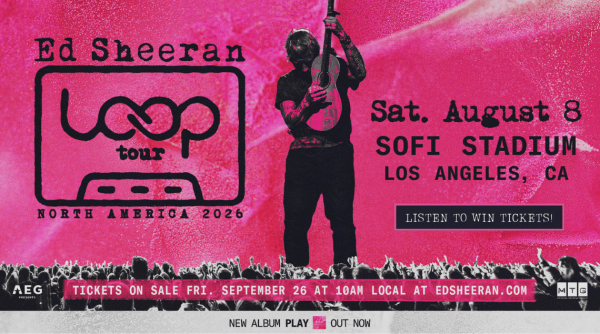 Promo EdSheeran LoopTour LTW